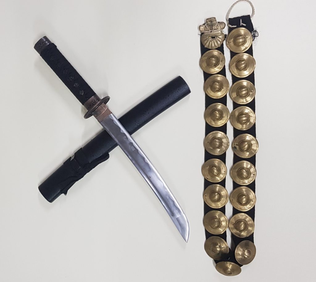 Belt and sword belonging to Tribals (Arunachal Pradesh, 2018)