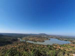 Top View from Makalidurga hill